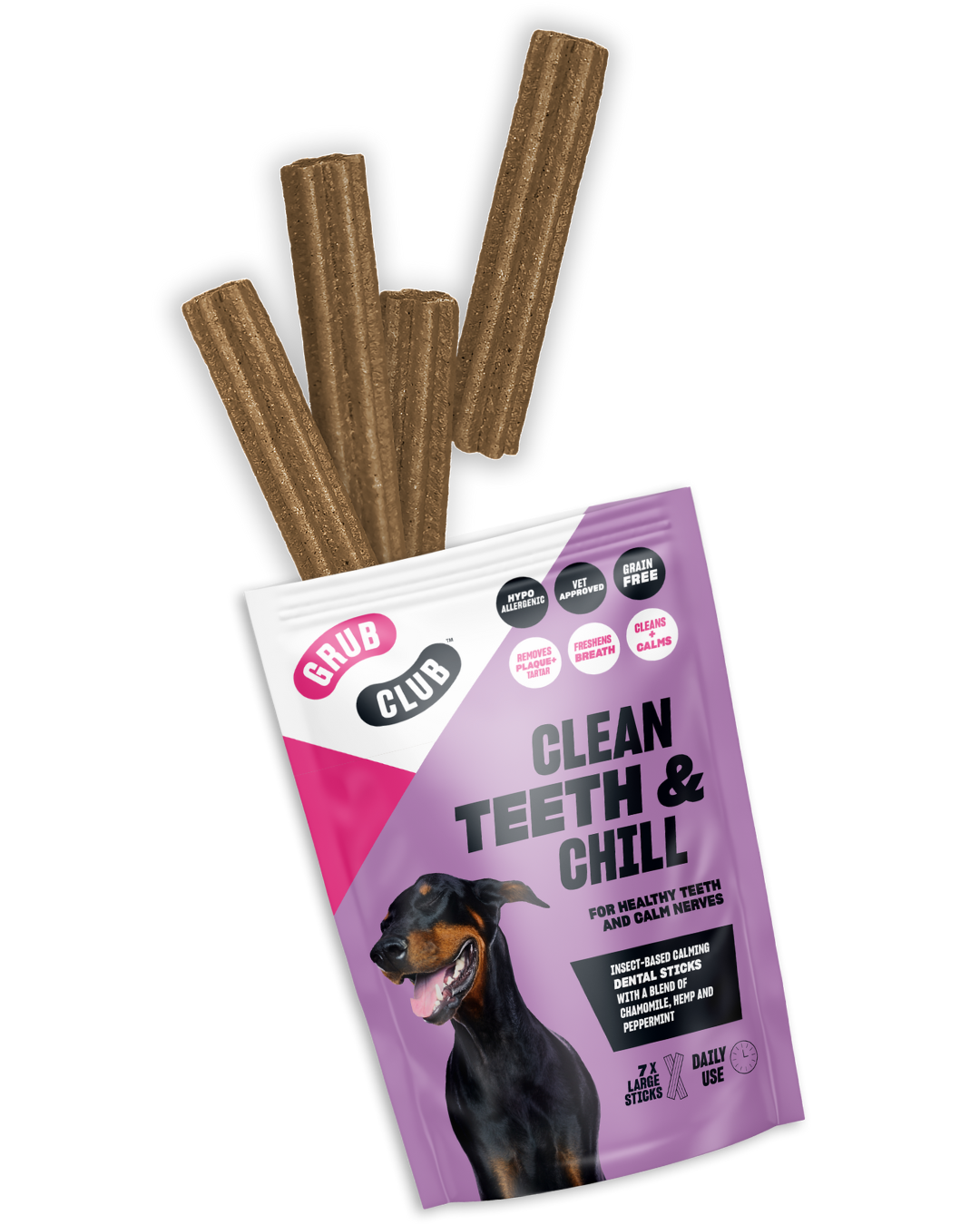 CLEAN TEETH & CHILL (LARGE) (Case of 10)