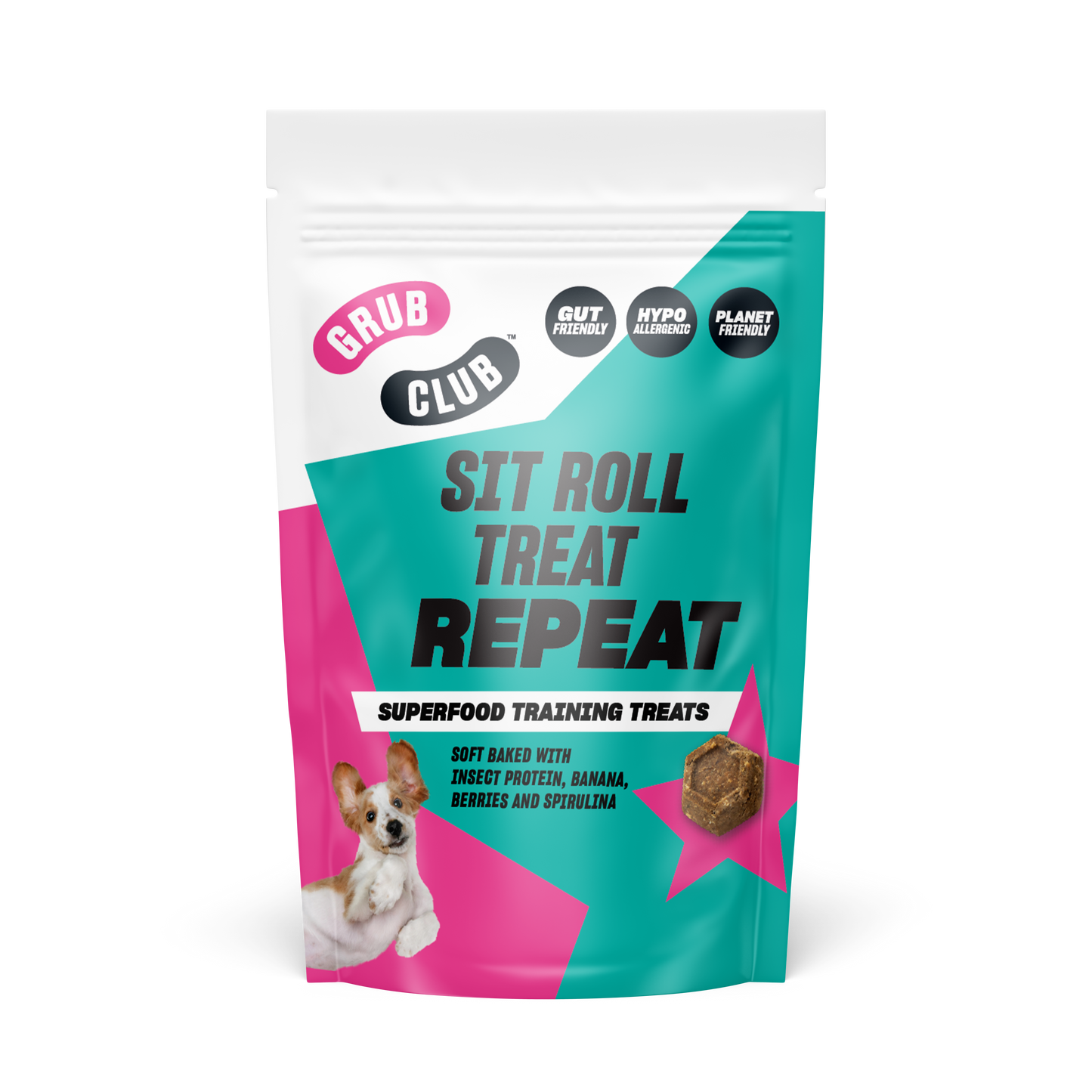 SIT ROLL TREAT REPEAT (Case of 10)