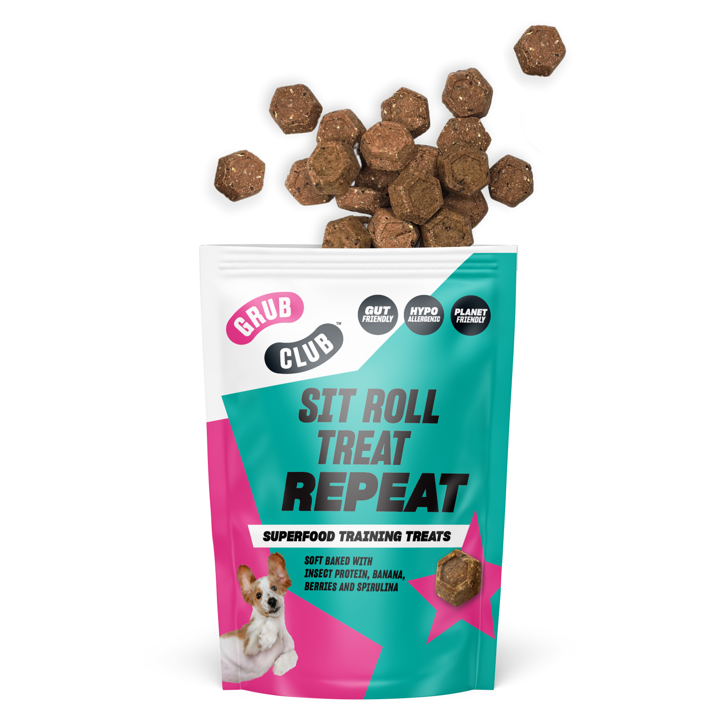 SIT ROLL TREAT REPEAT (Case of 10)